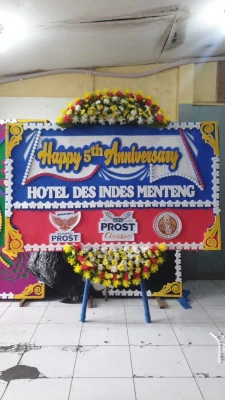 Papan Bunga di Fairmont Jakarta